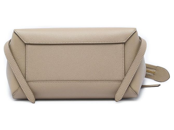 Belt Bag Céline Bolso cinturón Celine de piel de ternera Micro Grained Beige - vista 3