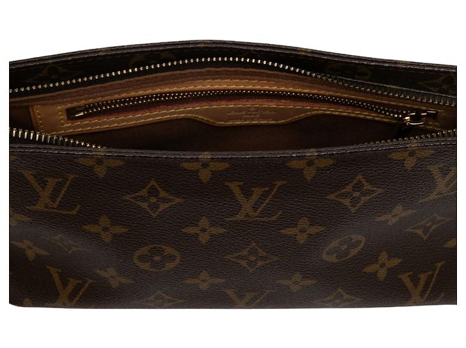 Louis Vuitton Brown Monogram Trotteur Marrom - vista 4