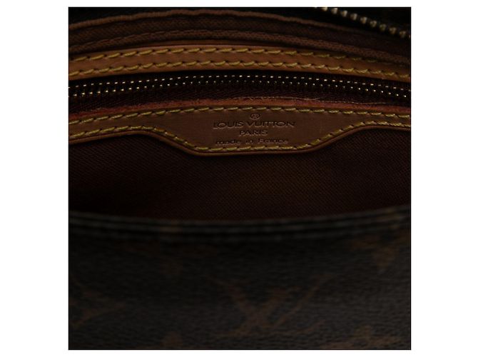 Louis Vuitton Brown Monogram Trotteur Marrom - vista 5