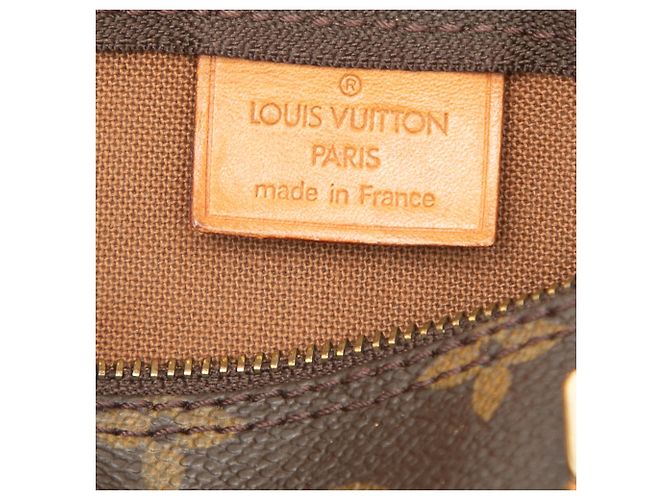 Louis Vuitton Brown Monogram Nano Speedy Marrom - vista 5