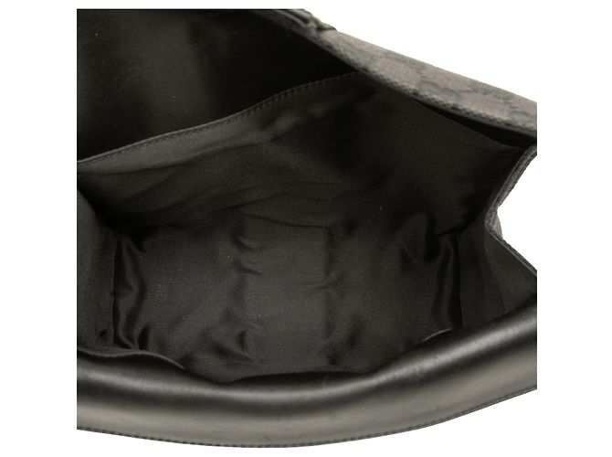 Clutch Gucci in tela GG nera Nero - vista 4