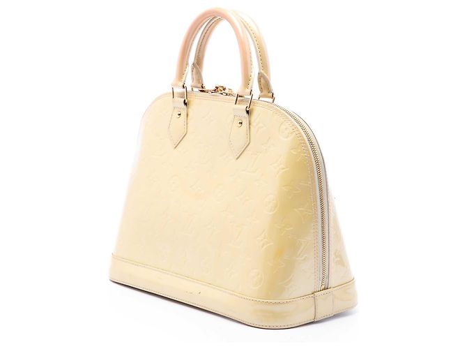 Louis Vuitton Beige Monogram Vernis Alma PM - vista 2