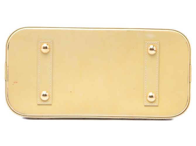 Louis Vuitton Beige Monogram Vernis Alma PM - vista 3