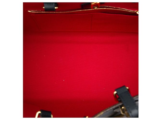 Louis Vuitton Brown Monogram Reverse Giant OnTheGo MM Marrom - vista 4