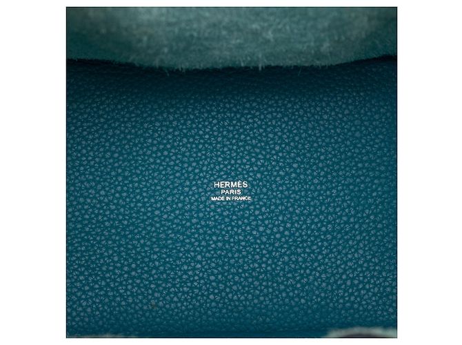 Hermès Blue Clemence Picotin Lock 18 Blau - Ansicht 4