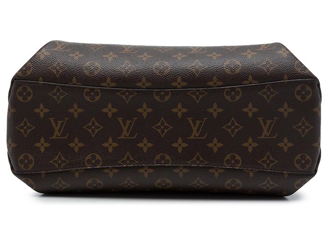 Louis Vuitton Brown Monogram Rivoli MM Castaño - vista 3