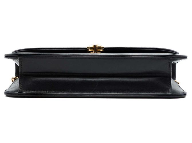Borsa a tracolla Dior in pelle nera con catena Nero - vista 3