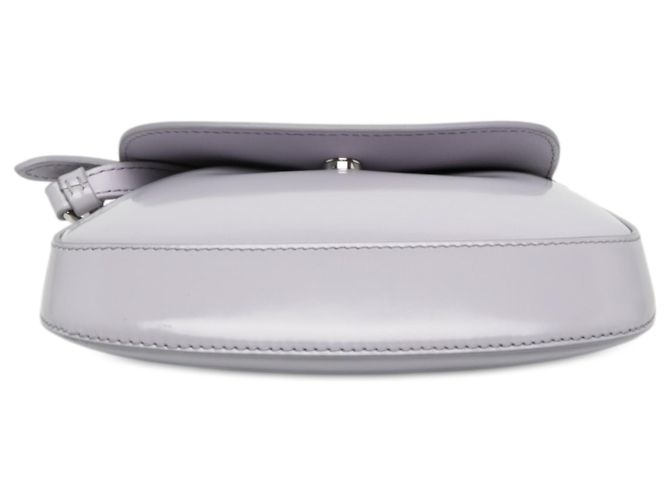 Prada Mini Cleo Flap de piel cepillada púrpura - vista 3