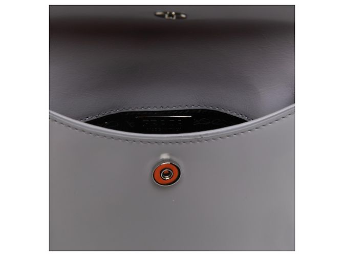 Prada Mini Cleo Flap de piel cepillada púrpura - vista 5