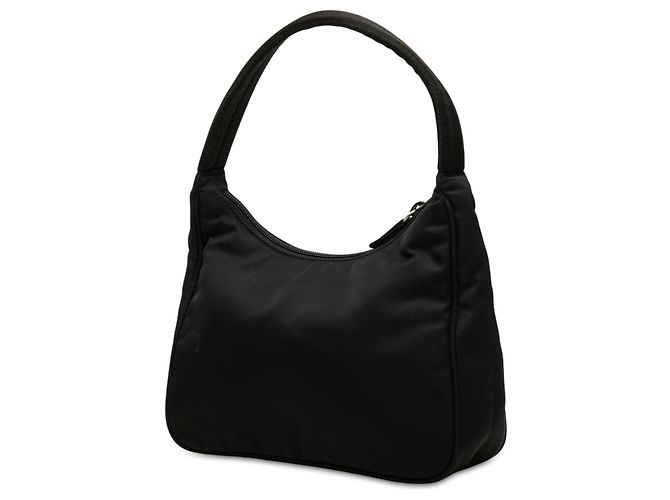 Bolso de hombro Prada Mini Tessuto Sport Negro - vista 2
