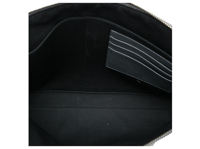 Bolsa com zíper A4 Dior Gray Oblique Canvas Marrom - vista 4