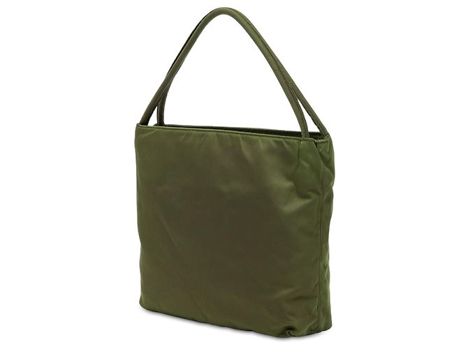 Tote Sac cabas Prada en Tessuto vert Vert olive - vue 2