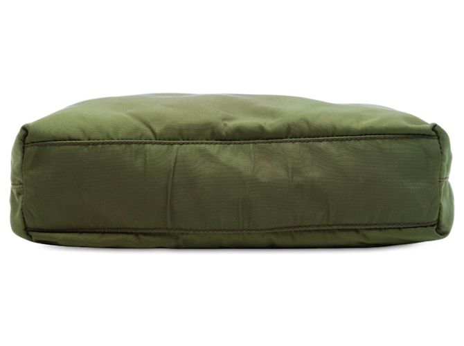 Tote Sac cabas Prada en Tessuto vert Vert olive - vue 3