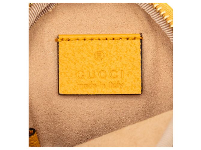 Monedero Gucci Beige GG Supreme Flora Web Ophidia - vista 5