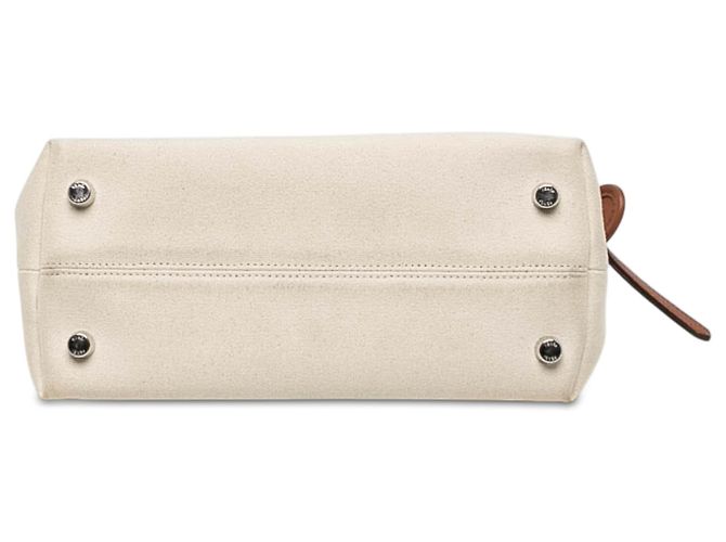 Fendi By The Way Medium Satchel aus braunem Canvas Beige - Ansicht 3