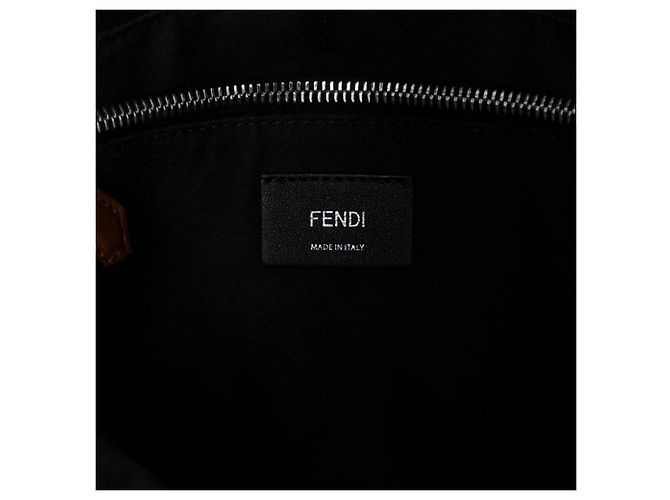 Fendi By The Way Medium Satchel aus braunem Canvas Beige - Ansicht 5