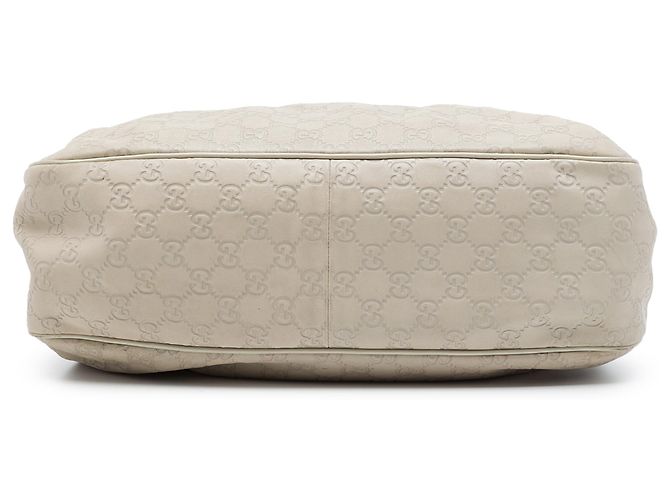 Bolso Tote Gucci Brown Guccissima Sukey Castaño Beige - vista 3