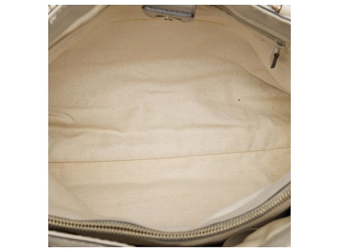 Bolso Tote Gucci Brown Guccissima Sukey Castaño Beige - vista 4