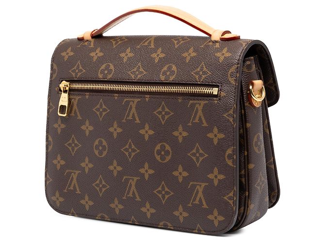 Louis Vuitton Brown Monogram Pochette Metis Marron - vue 2