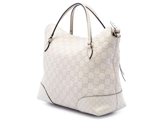 Gucci Brown Medium Guccissima Bree Fold Over Tote Braun Beige - Ansicht 2