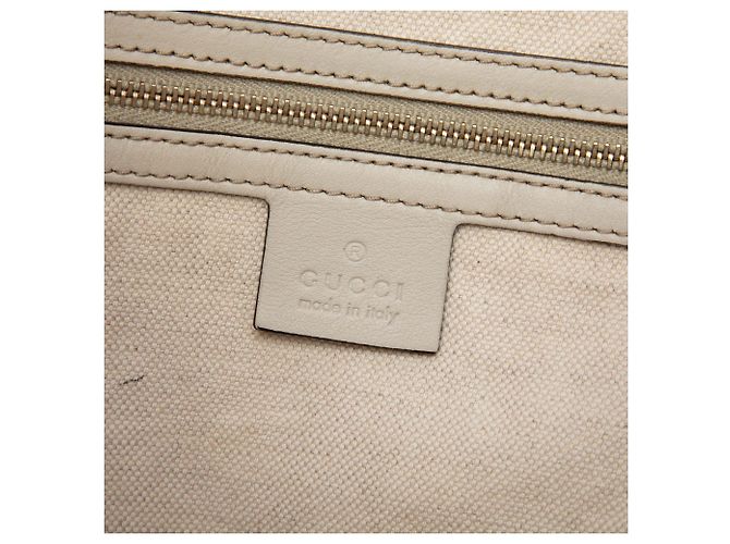 Gucci Brown Medium Guccissima Bree Fold Over Tote Braun Beige - Ansicht 5