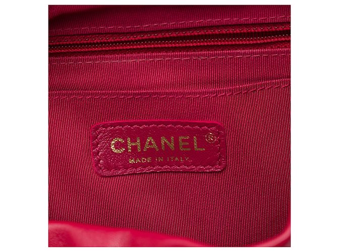 Zaino Chanel Red Mini Quilted Lambskin Urban Spirit Rosso - vista 5