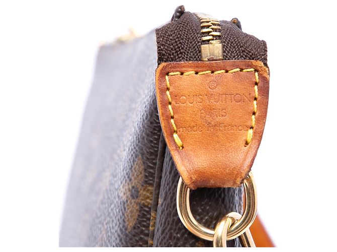Louis Vuitton Brown Monogram Pochette Accessoires Marrom - vista 5