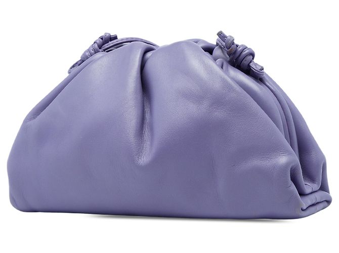 Bottega Veneta The Mini Pouch Crossbody in nappa viola Porpora - vista 2