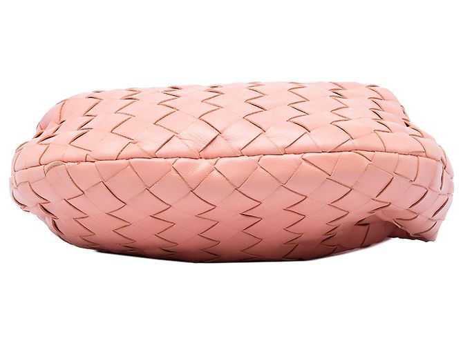 Bottega Veneta Mini Jodie in Nappa Intrecciato Rosa - vista 3