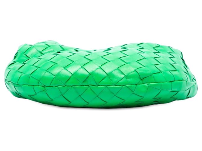 Bottega Veneta Mini Jodie in Nappa Intrecciato Verde - vista 3