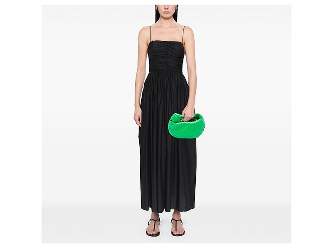 Bottega Veneta Mini Jodie in Nappa Intrecciato Verde - vista 6