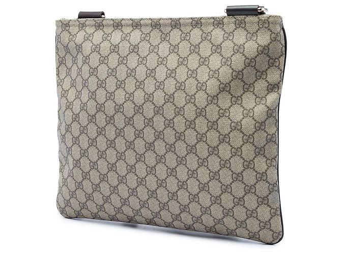 Borsa a tracolla Gucci Beige GG Supreme - vista 2