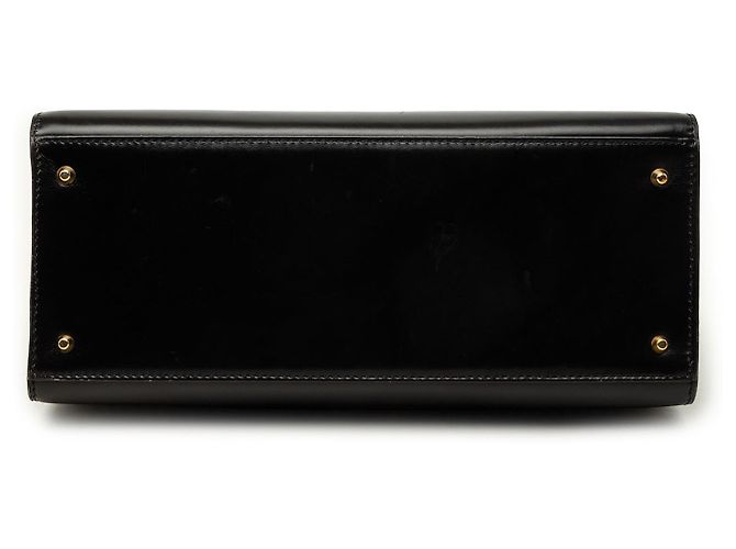 Céline Celine Black Leather Toggle Clasp Top Handle Bag - view 3
