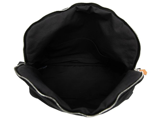 Hermès Black Toile Bolide Trousse De Voyage MM Negro - vista 4