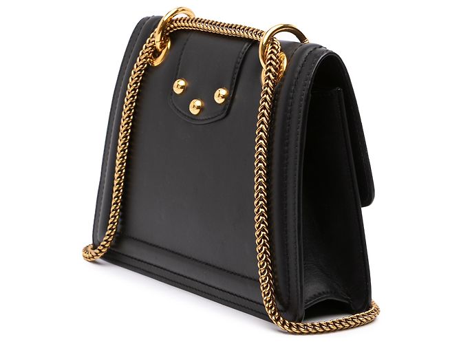 Dolce & Gabbana Borsa a tracolla DG Amore in vitello nero - vista 2
