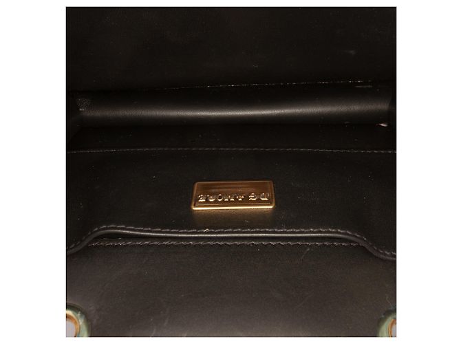 Dolce & Gabbana Borsa a tracolla DG Amore in vitello nero - vista 4
