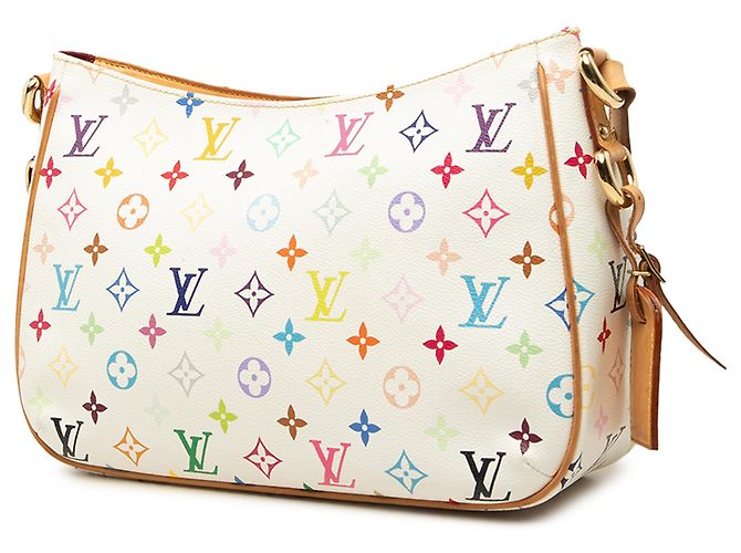 Louis Vuitton White Monogram Multicolore Lodge GM - view 2