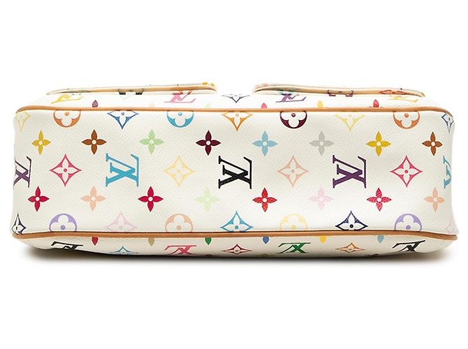 Louis Vuitton White Monogram Multicolore Lodge GM - view 3