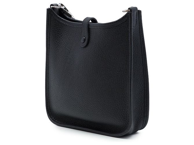 Hermès Black Clemence Evelyne I 16 Amazone Negro - vista 2