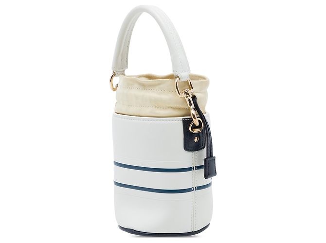 Dior Vibe Beuteltasche mit Kordzug aus Micro-Kalbsleder Beige - Ansicht 2