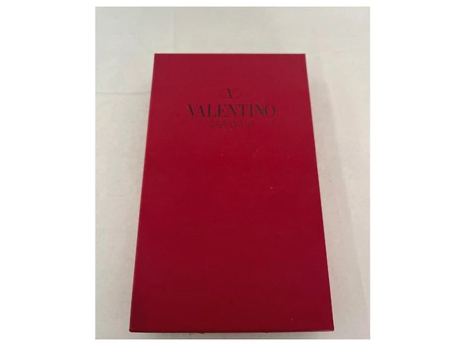 Luvas Valentino Rockstud em couro vermelho - vista 6
