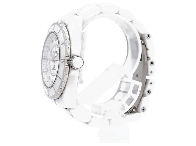 Orologio da uomo Chanel J12 12P Diamond H1629 Quadrante Bianco - vista 2