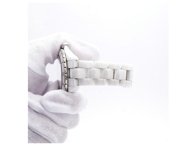 Orologio da uomo Chanel J12 12P Diamond H1629 Quadrante Bianco - vista 6