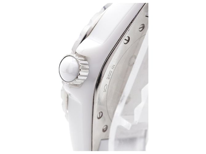 Orologio da uomo Chanel J12 12P Diamond H1629 Quadrante Bianco - vista 9