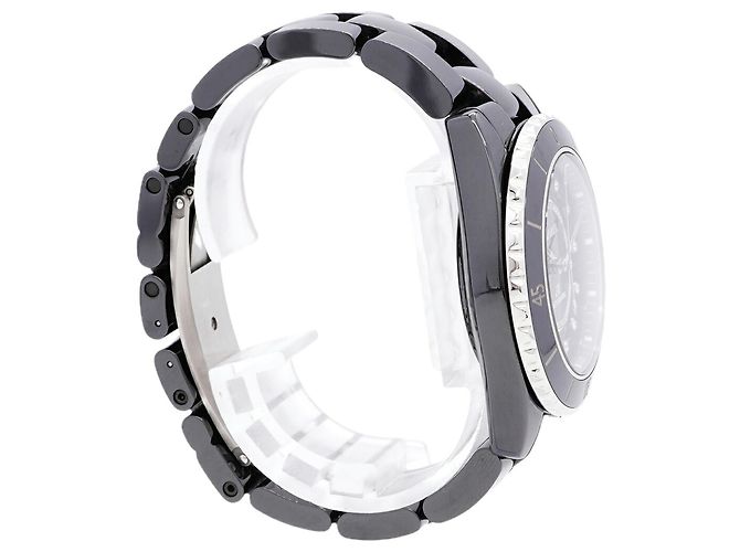 Orologio da uomo Chanel J12 12P Diamond H5702 Quadrante Nero - vista 3