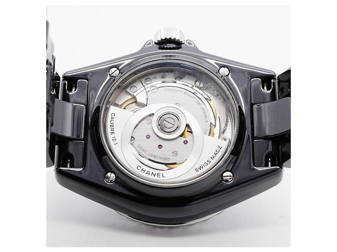 Orologio da uomo Chanel J12 12P Diamond H5702 Quadrante Nero - vista 5