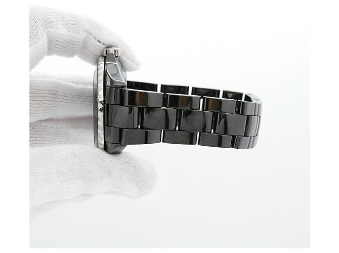 Orologio da uomo Chanel J12 12P Diamond H5702 Quadrante Nero - vista 6