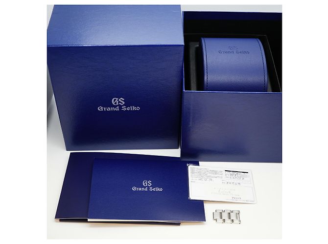 Orologio da uomo Seiko Grand GMT SBGN013 9F86-0AF0 Quadrante Nero - vista 10