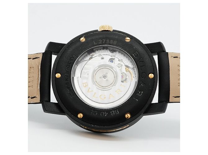 Bulgari Orologio da uomo Bvlgari BB40CL quadrante nero - vista 5