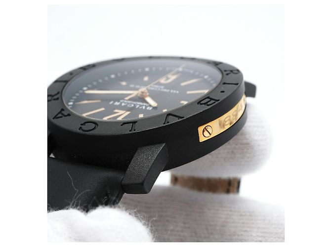 Bulgari Orologio da uomo Bvlgari BB40CL quadrante nero - vista 6